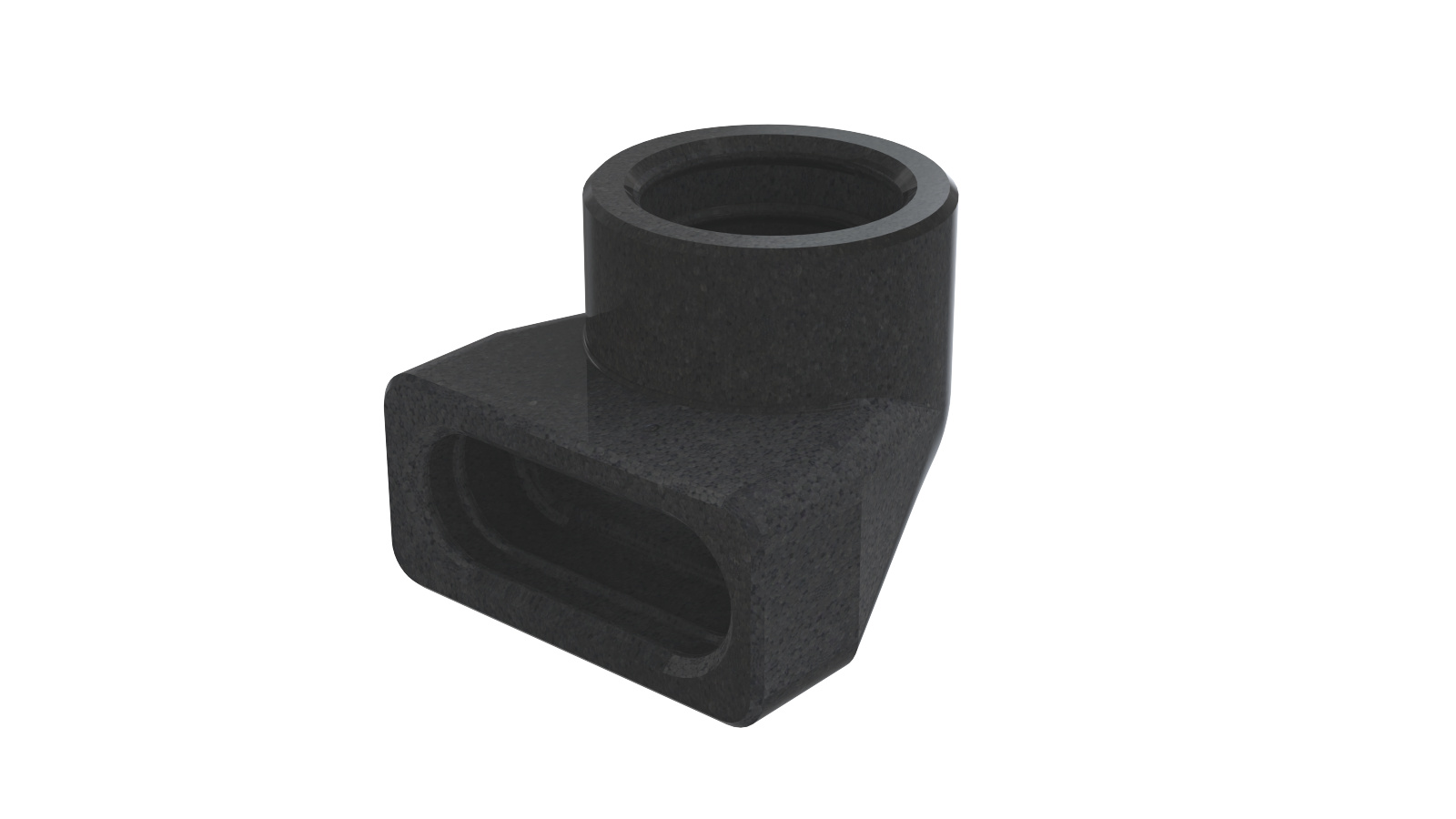 Cut-Out Zehnder ComfoTube Therm FL51 Comfortable indoor ventilation Angled view