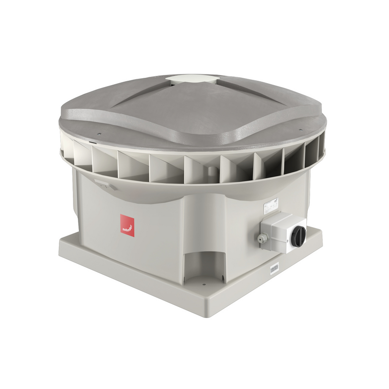 Cut-Out Comfortable indoor ventilation Angled view