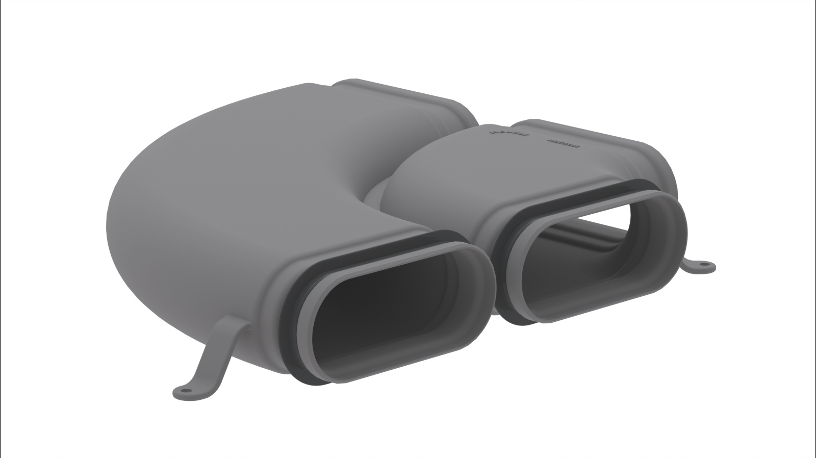 Rendering Zehnder ComfoFit bend CK Comfortable indoor ventilation 3D view