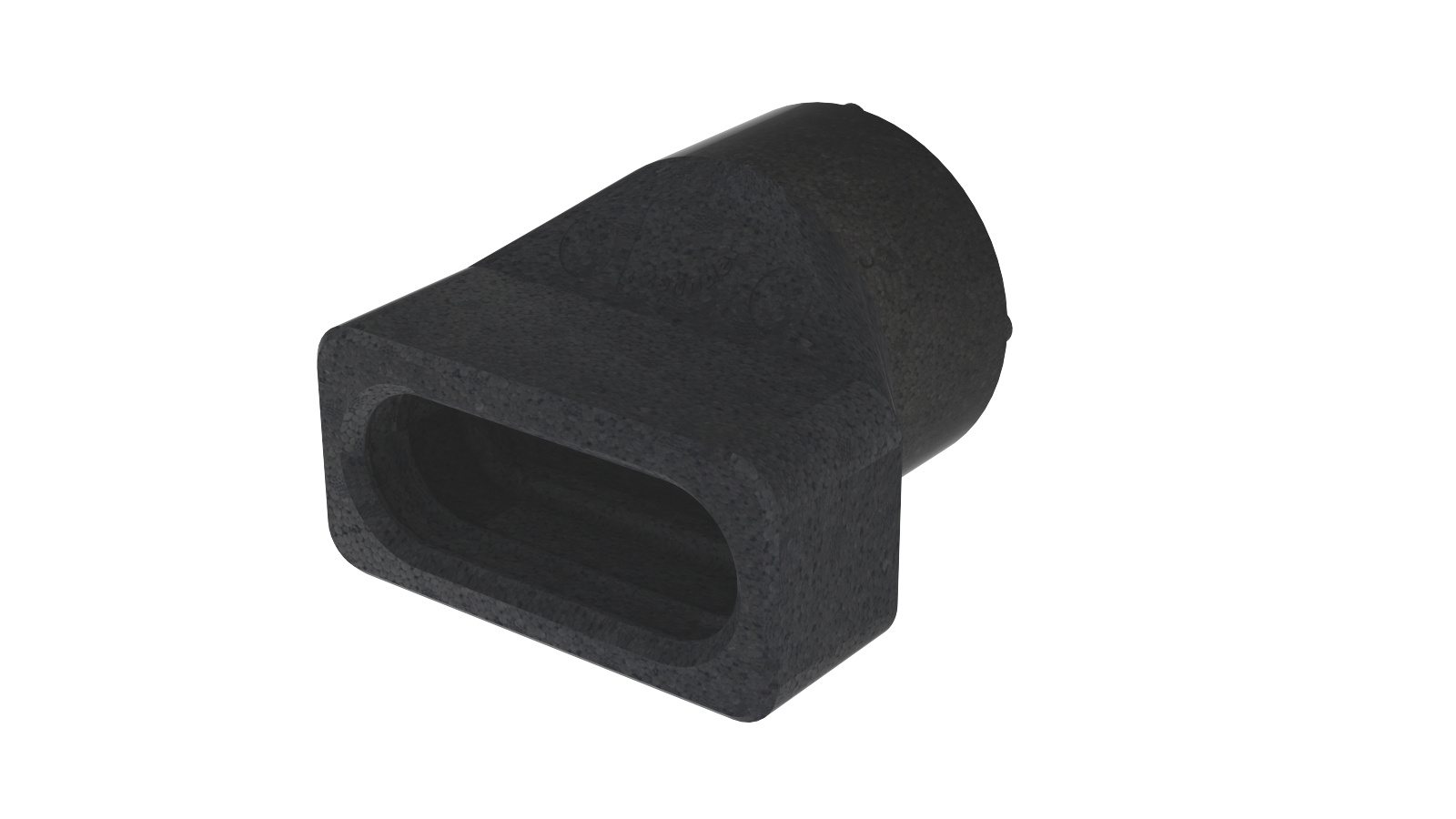 Cut-Out Zehnder ComfoTube Therm FL51 Comfortable indoor ventilation Angled view