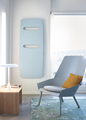 Zehnder_RAD_Vitalo-Spa_zoom_pacific blue_without connections Rendering Zehnder Vitalo Spa Decorative radiator Front view