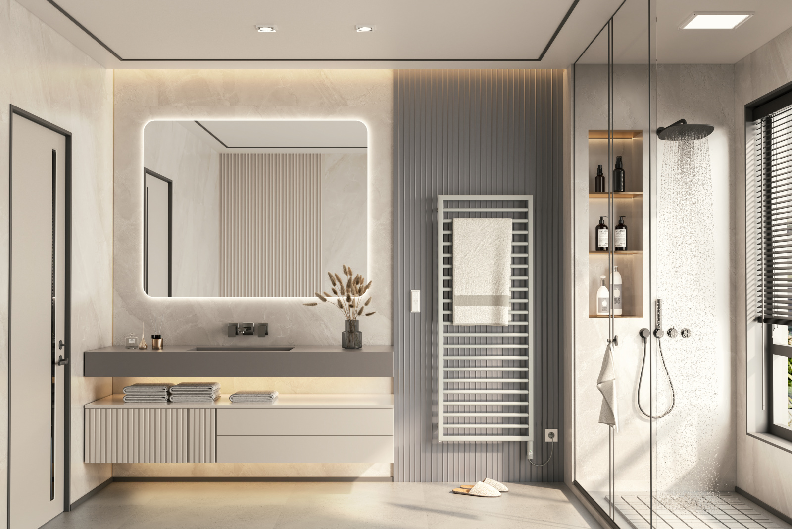 SUB-150-060, Subway Light Grey, IHE Traffic Grey, IHE Chrome,