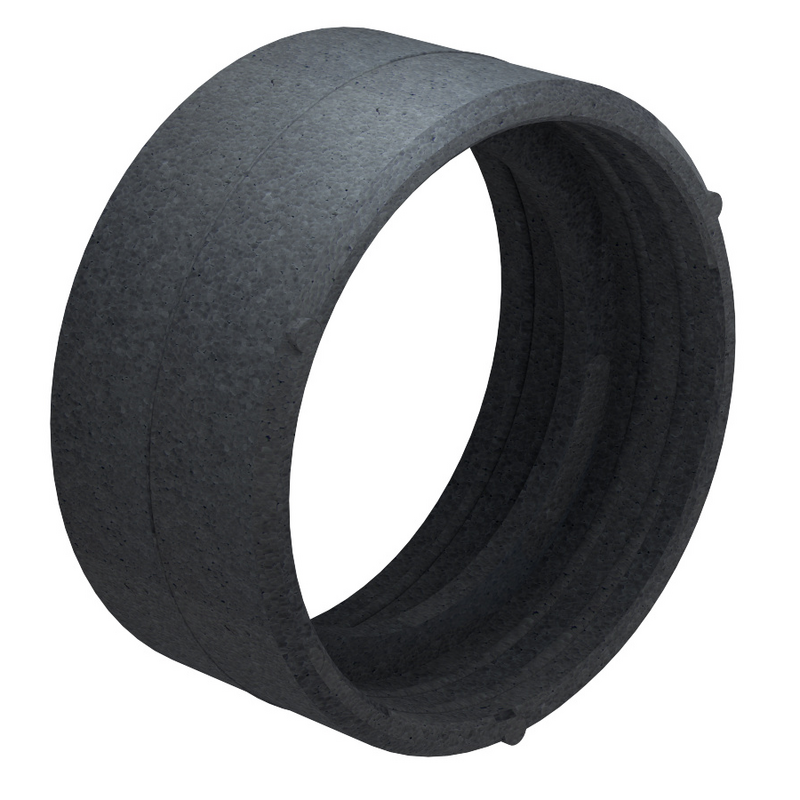 Rendering Zehnder ComfoPipe Compact Comfortable indoor ventilation Angled view