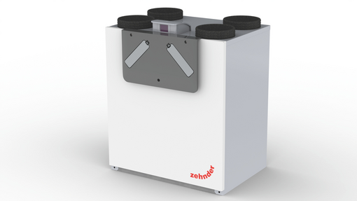 Cut-Out Zehnder ComfoAir E400 Comfortable indoor ventilation 3D view