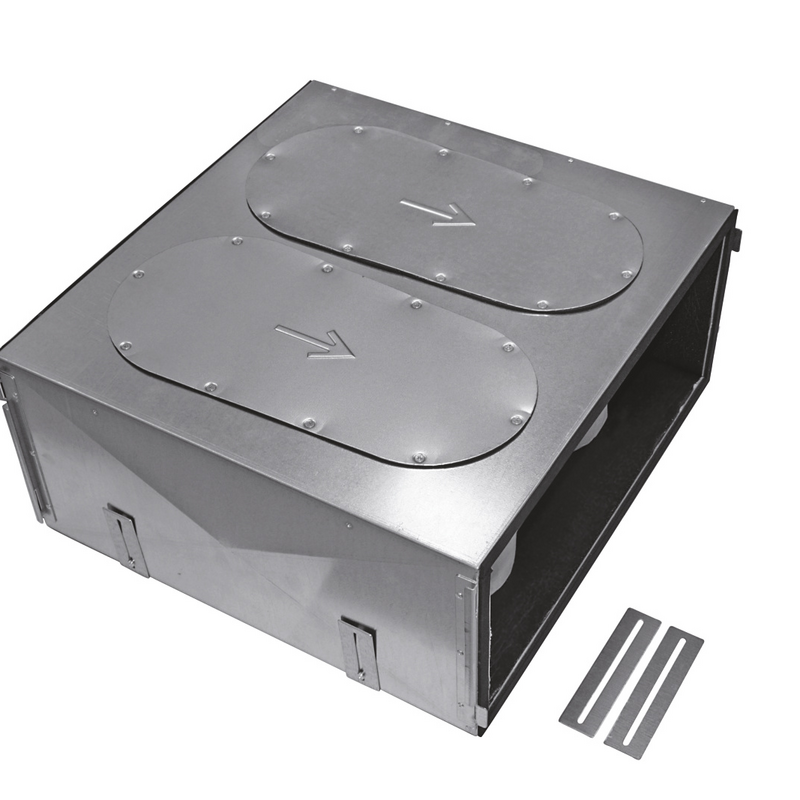 Cut-Out Zehnder ComfoWell 520 Comfortable indoor ventilation 3D view