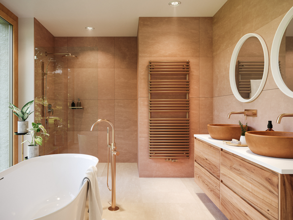 Rendering Zehnder Forma Spa Decorative radiator 