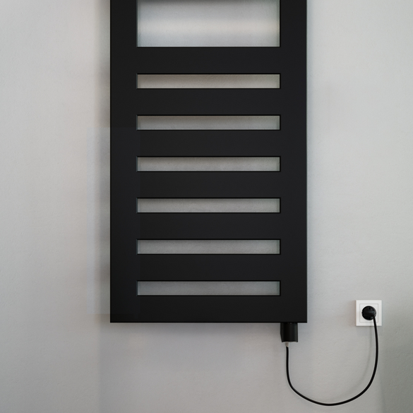 Rendering Zehnder Metropolitan Spa Decorative radiator Front view