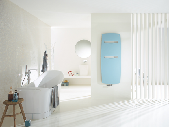 Cut-Out Zehnder Vitalo Spa Decorative radiator Front view