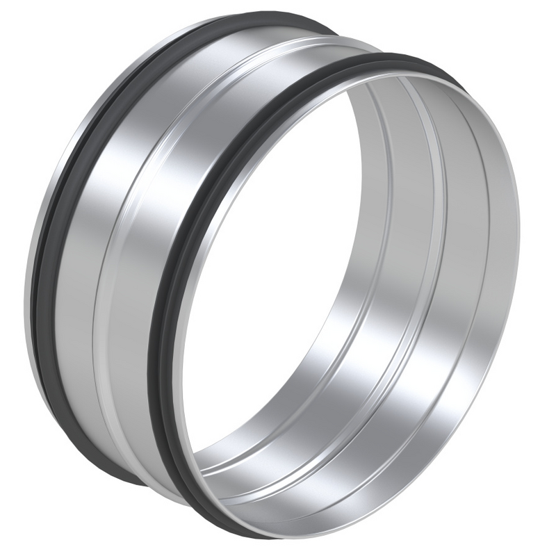 Rendering Zehnder ComfoFit nipple CP Comfortable indoor ventilation Angled view