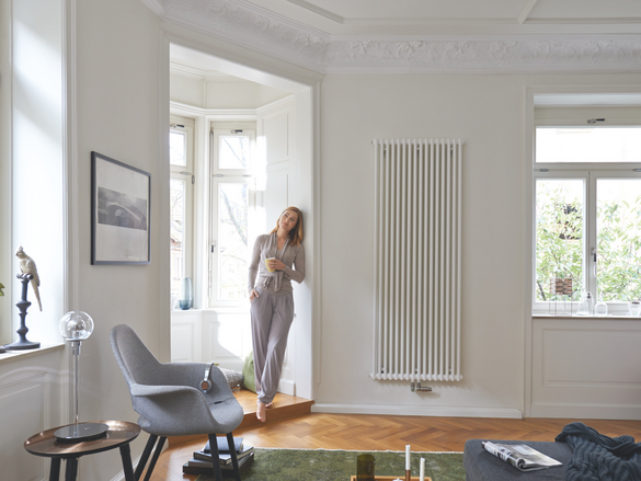 Rendering Zehnder Charleston Decorative radiator 