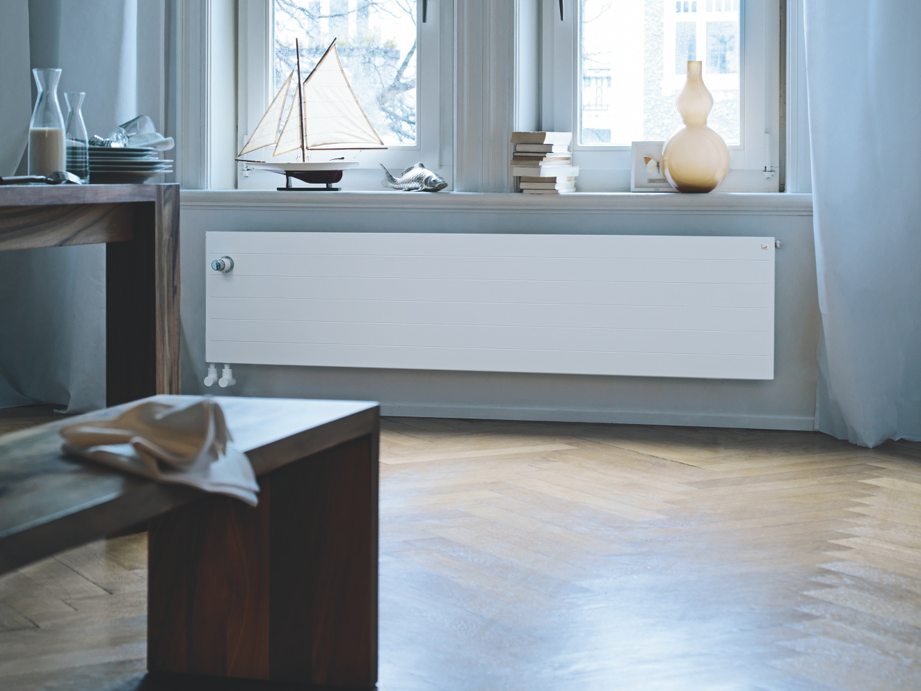 Rendering Zehnder Radiapanel Decorative radiator Front view