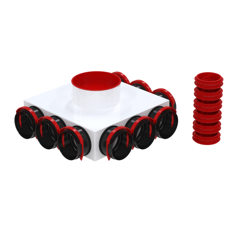Rendering Zehnder ComfoCube CT Comfortable indoor ventilation 