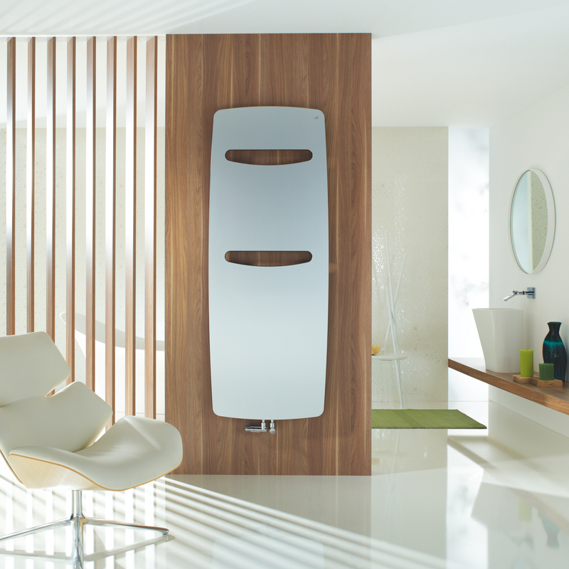 Rendering Zehnder Vitalo Spa Decorative radiator Front view