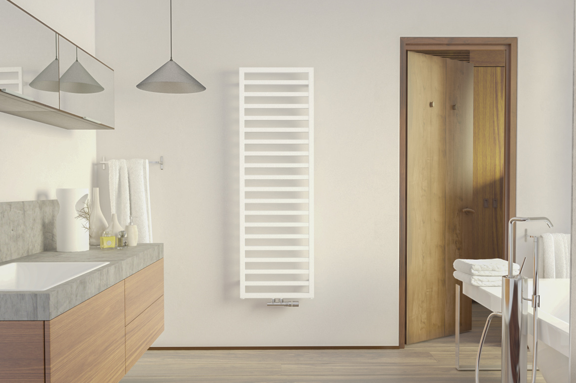 Rendering Zehnder Quaro Decorative radiator Front view
