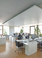Golfpark, Germany, Fürth, Commercial, Office space, perforated surface, Reference, Sound absorption (perforated), Ceiling canvas