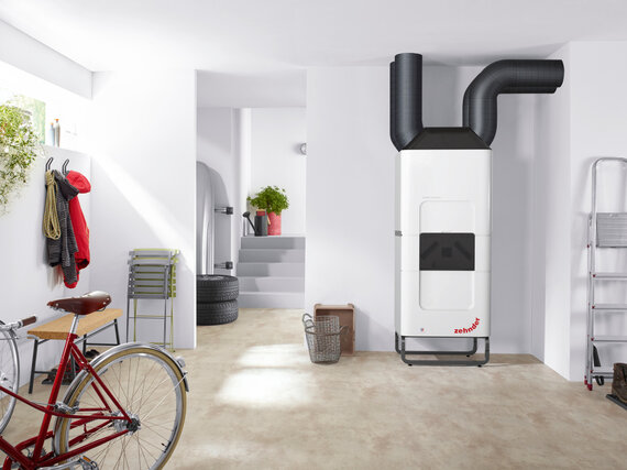 Rendering Zehnder ComfoClime 36 Comfortable indoor ventilation Front view