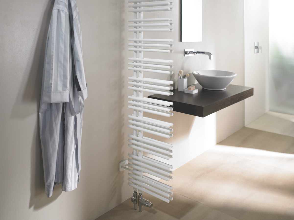 Rendering Zehnder Yucca Asym Decorative radiator 