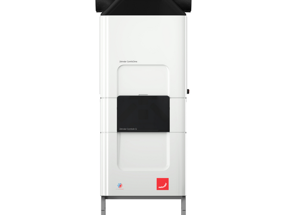 Cut-Out Zehnder ComfoClime Q Comfortable indoor ventilation Front view