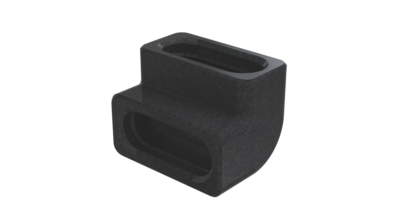 Cut-Out Zehnder ComfoTube Therm FL51 Comfortable indoor ventilation Angled view