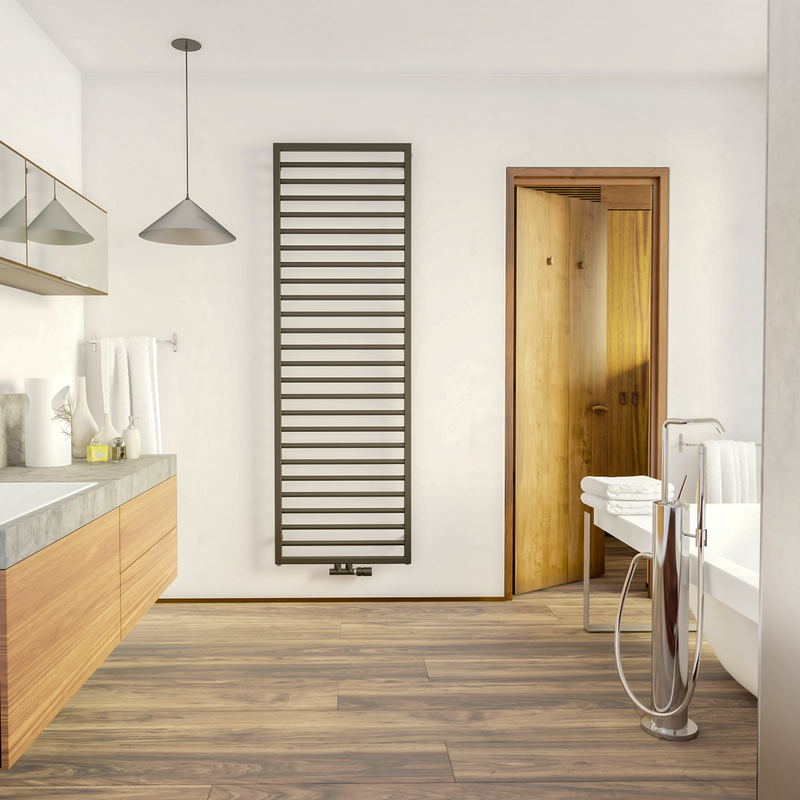 Rendering Zehnder Subway Decorative radiator Front view