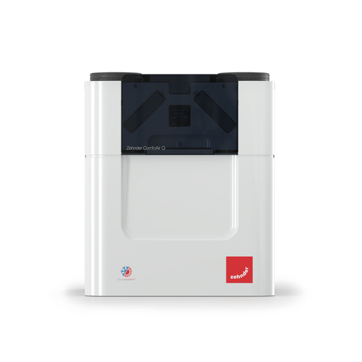 Zehnder_CSY_ComfoAirQFlatt_Shadow_Front Cut-Out Comfortable indoor ventilation