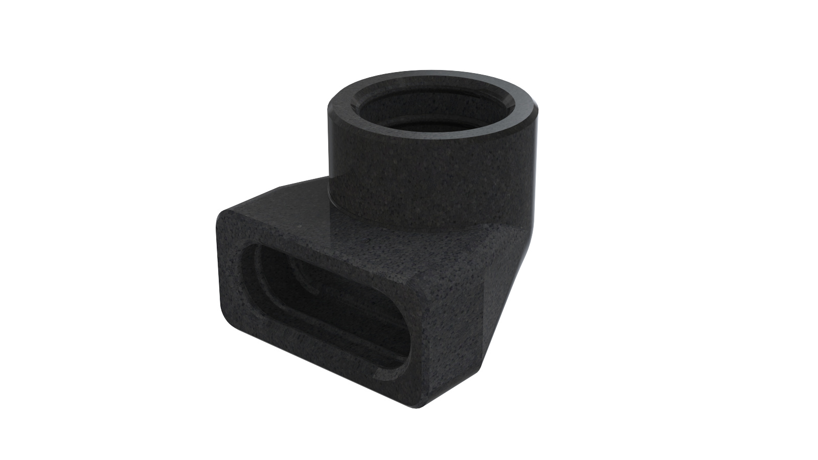 Rendering Zehnder ComfoFit Therm Comfortable indoor ventilation Angled view